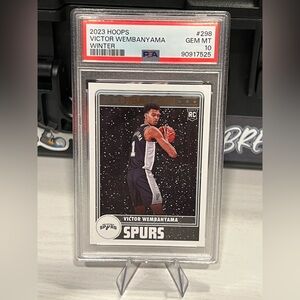 Victor Wembanyama rookie PSA 10 card